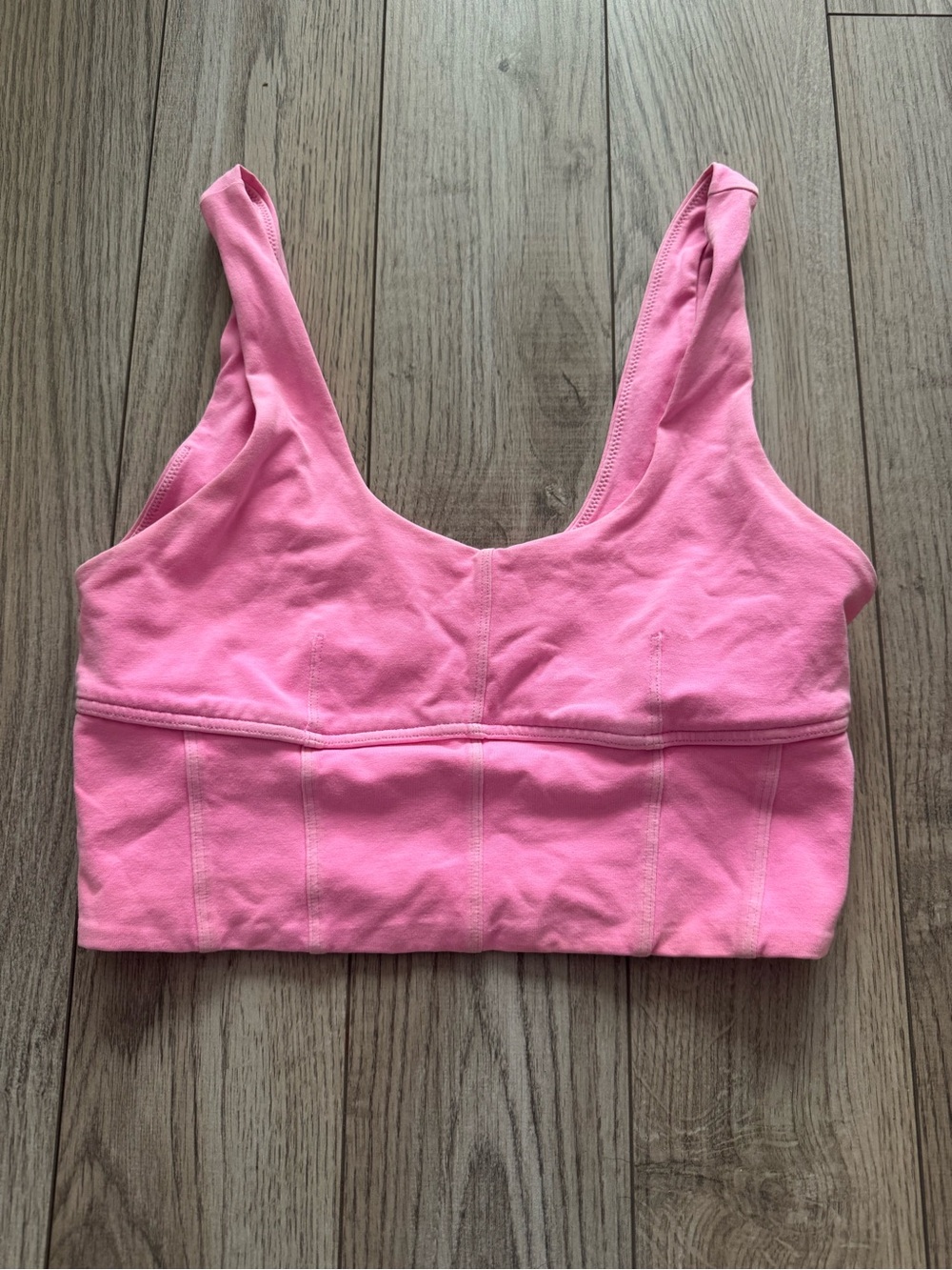 Women’s Offline Pink Seam-Detail Bralette
